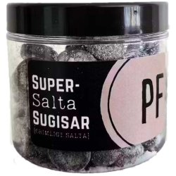  Supersalta Sugisar sockerfria 120gr Pastillfabriken