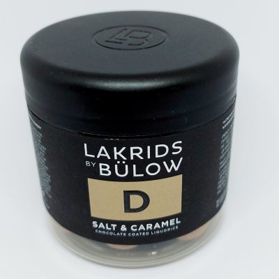 D - Salt & Caramel, small, 125g, Lakrids by Bülow, Danmark